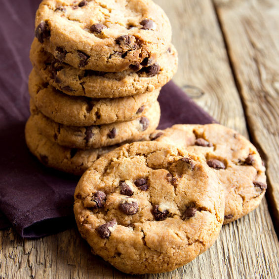 Cookies are high in sugar and fat, while low in moisture.