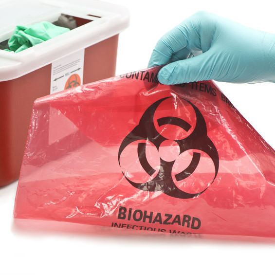 Bio-hazard for body fluid control program