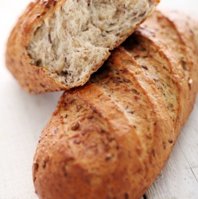 A bȃtard is similar in taste and appearance than baguettes but half the length and slightly wider.