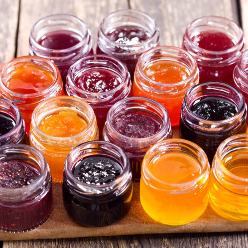 Pectin helps foods gel and stabilize and is used in bakery jams.