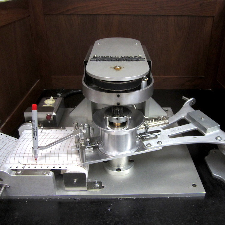 The mixograph is a dough testing equipment used to assess the baking quality of flours from soft, hard and durum wheat.
