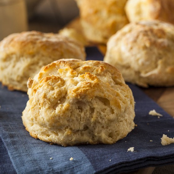 Biscuit shortening flakes help give products a flaky texture.