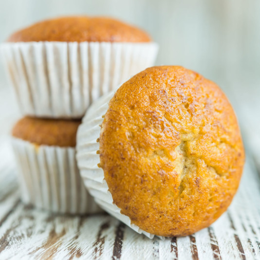 Anhydrous Monocalcium Phosphate (AMCP) is a leavening ingredient in muffins.