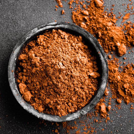 Cocoa powder is a flavorful ingredient for baking.