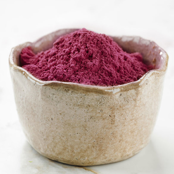 Beet powder is a natural dark red colored food additive that's ideal for clean label foods.