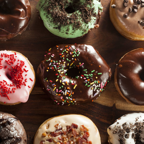 Donuts, also called doughnuts, are a kind of fried dough confectionery.