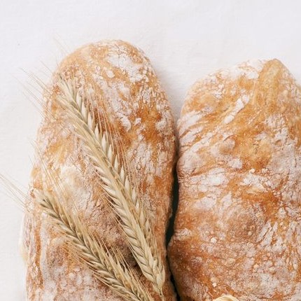Italian bread is a hearth-baked product leavened with commercial baker’s yeast or based on sourdough.