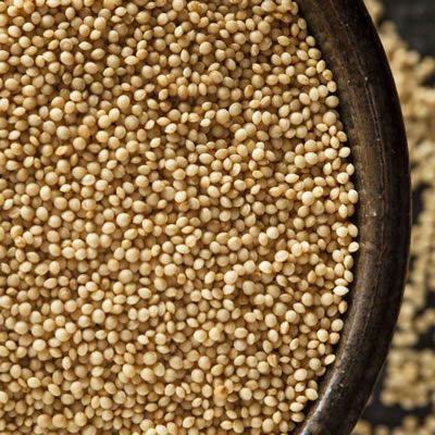 amaranth seeds Amaranth flour is made of ground amaranth seeds.